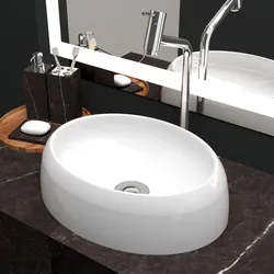 Cuba Pia De Apoio Oval 39x29 Para Banheiro Lavabo Ágata Beltempo no Mercado Livre com oferta e cupom de desconto