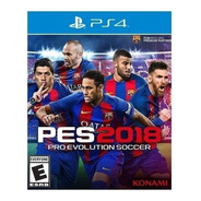 Pro Evolution Soccer 2018 Standard Edition Konami Ps4 Físico