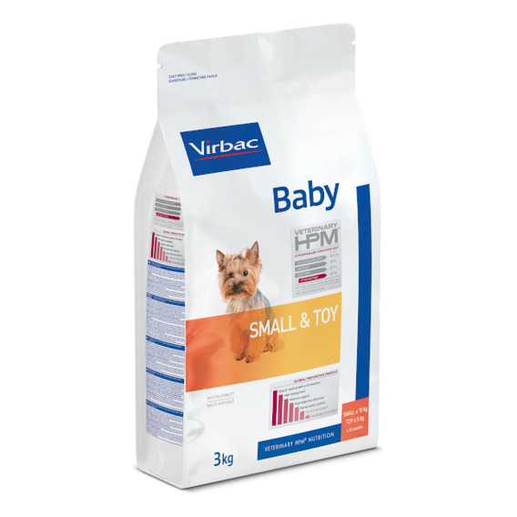 Alimento Virbac Veterinary HPM Baby para perro cachorro de raza  mini y pequeña en bolsa de 3kg