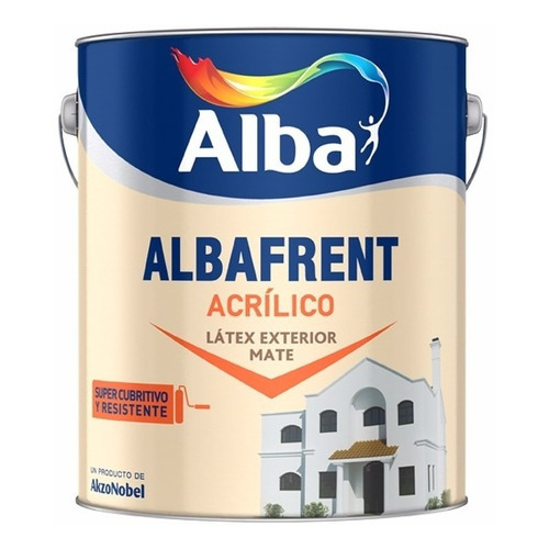 Albafrent Latex Acrilico Exterior Cubritivo 10lt