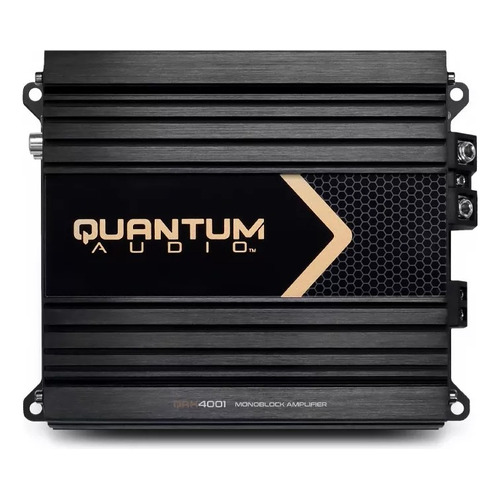 Amplificador Mono Quantum Audio Qrx4001 Clase D 4000w 1 Ch Color Negro