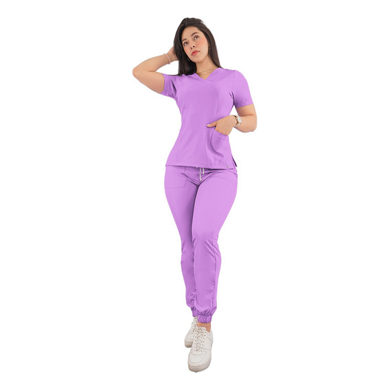 Uniforme Médico Quirúrgico Dama Conjunto Mujer