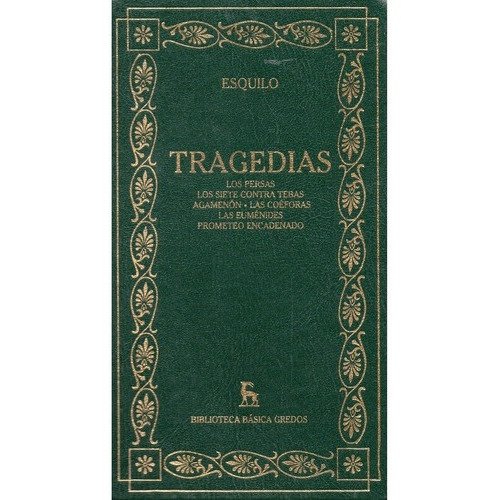 Libro - Tragedias - Bib.basica Gredos