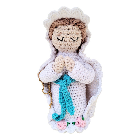 Virgen María Santa Santo Virgencita (crochet) - Amigurumi