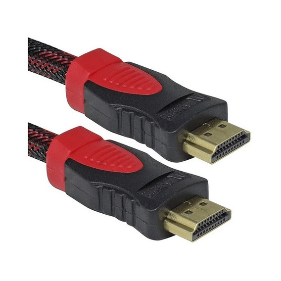 Cable Hdmi 3mts Premium Enmallado Doble Filtro