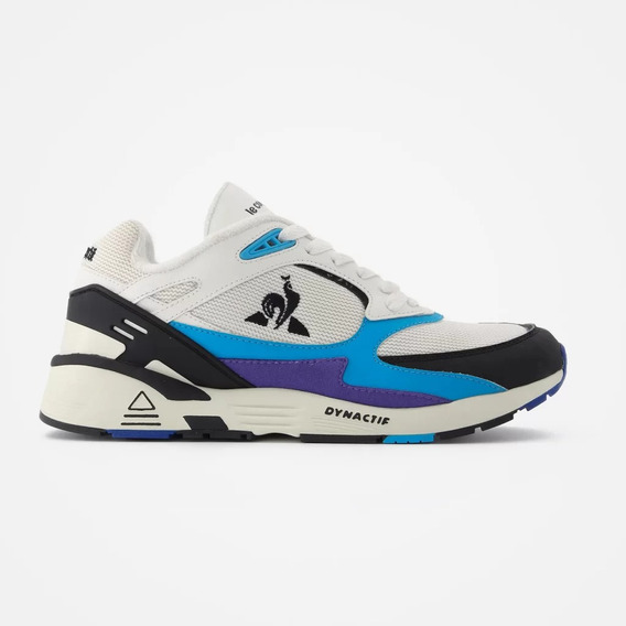 Zapatilla Le Coq Sportif R1100 Blanco Azul Running Original 