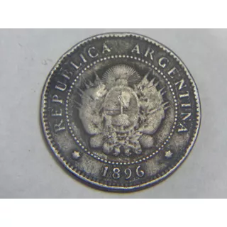 Moneda De 1 Centavo De Patacón 1896