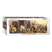 Rompecabezas Eurographics Panoramic Puzzles Noah's Ark 6010-4654 De 1000 Piezas