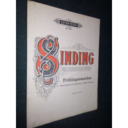 Partitura Fruhlingsrauschen Klavierftuck Christian Sinding