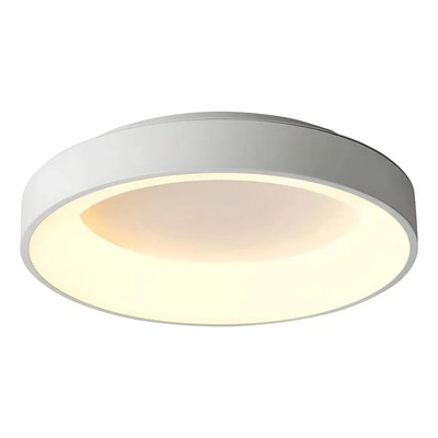 Plafon Led Halo Blanco 45cm Diseño Moderno Cct Lda80038-b Blanco
