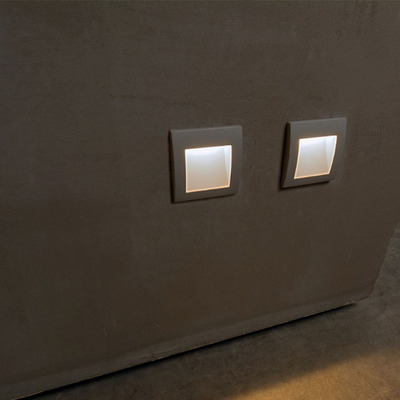 Aplique Embutir Pared Led Vk-face Minimalista Escarela Vk