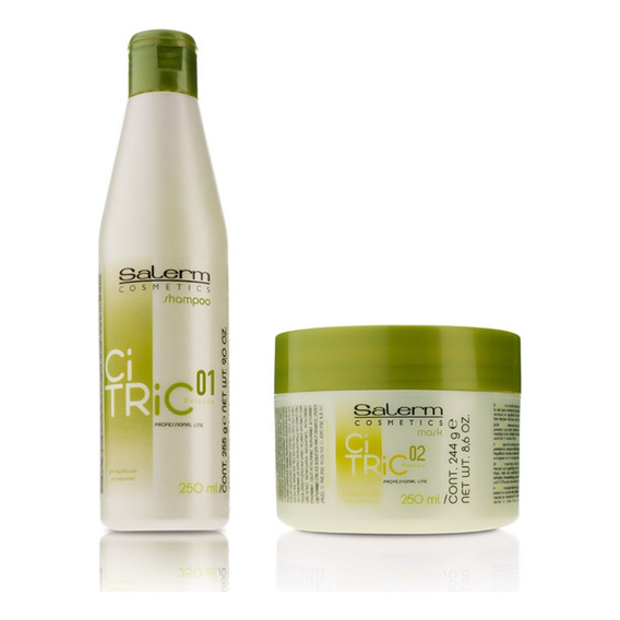 Shampoo 250ml Y Mascarilla 250ml Citric Balance Salerm 