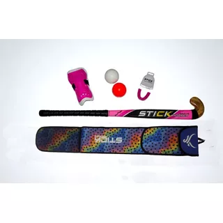 Combo Hockey Stick Palo Funda Canillera Bucal Bocha