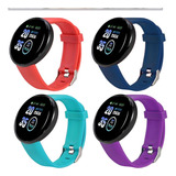 Smartwatch Bluetooth Reloj Inteligente Color Malla Variado