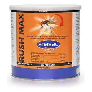 Larvicida Rush Max 250g Moscas De Los Cuernos 