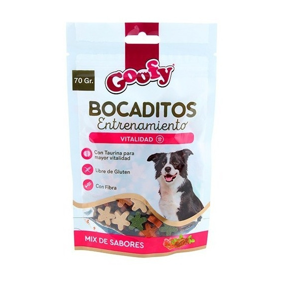 Snack Para Perro -goofy Bocaditos De Entrenamiento 70 Grs 