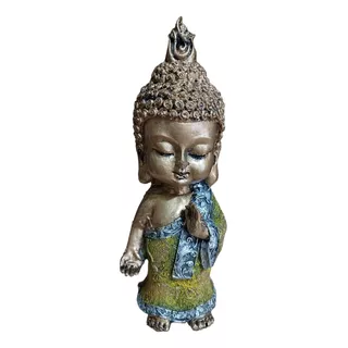 Buda Resina Principe Meditacion Sabiduria Decoracion 22 Cm