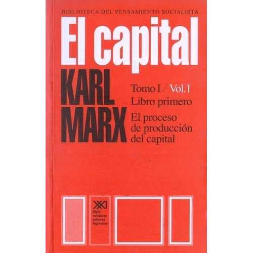 El Capital Vol. 1 - Karl Marx
