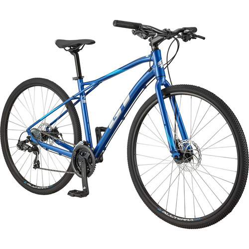 Bicicleta Urbana Gt Transeo Sport R-700 Color Azul Tamaño Del Cuadro Grande