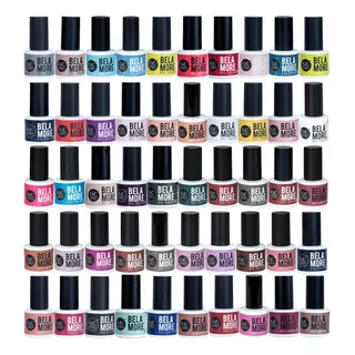 Kit De 50 Geles Belamore 3 Pasos Precio De Fabrica Gc Nails