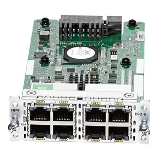 Módulo 8 Portas Gigabit Poe P/ Cisco Isr4331 Nim-es2-8-p