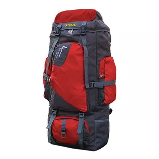 Mochila Mochilero 90 Lts Reforzada Camping Impermeable Viaje