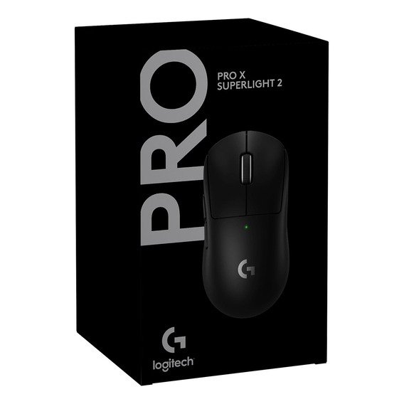 Mouse Gamer Logitech G Pro X Super Light 2 Wireless Black