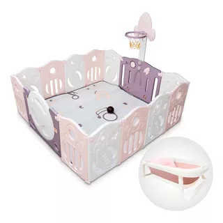 Corral Para Bebe Corralito Juegos Plegable + Bañera Infantil