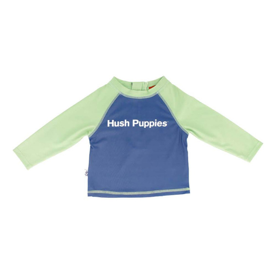 Polera Hush Puppies Kids Bs22-ssh/uv Castagno Para Niño