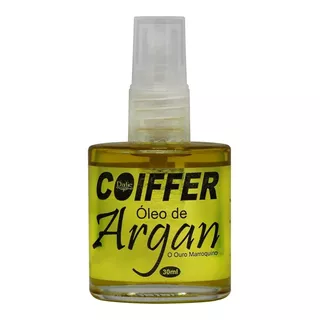 Óleo De Argan Coiffer 30ml Reparador De Pontas