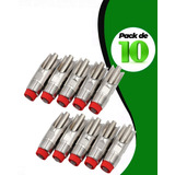 Pack 10 Bebederos Cerdos 1/2 Pulgada Niple Acero Inoxidable