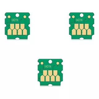 Chip X3 Caja Mantenimiento T04d1 Epson L6171 M3170 L6191 