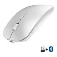 Mouse Bluetooth 5.1 + Inalambrico 2.4ghz Recargable / Boleta