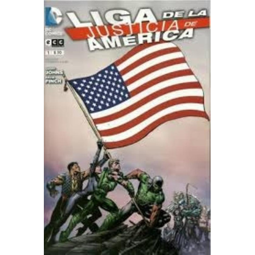 Liga De La Justicia De America 1, De Johns, Geoff. Editorial Matias Martino Editor, Tapa Tapa Blanda En Español