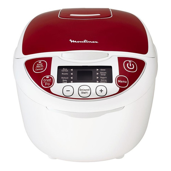 Multicooker Moulinex Color Rojo