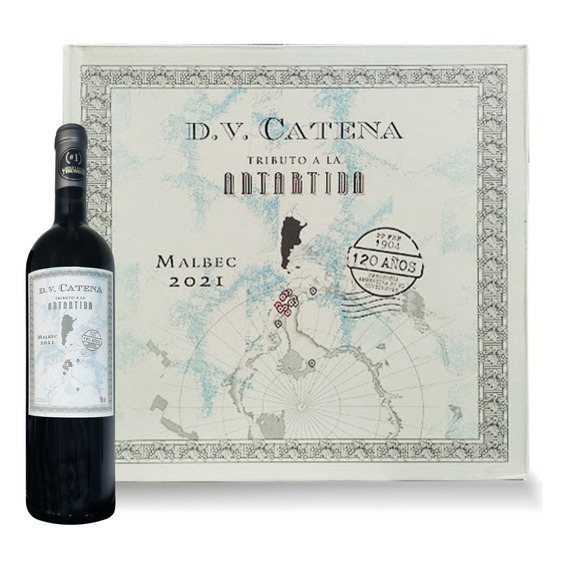 Vino Dv Catena Tributo A La Antártida Caja X 4 Bot. Edicion Limitada