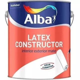 Pintura Latex Alba Constructor Int./ext. 20 Lt - New Life