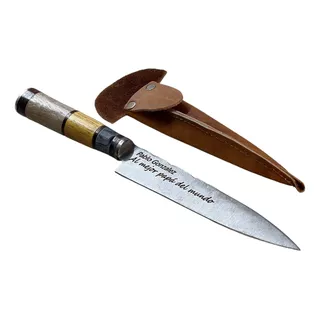 Cuchillo X1 Artesanal Tandil 16cm + Grabado Personalizado