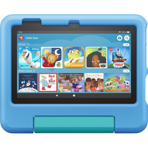 Tableta Amazon Fire 7 Kids 3-7 Años Wifi 16gb 2022 Colores Color Blue