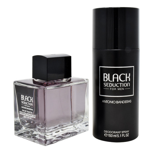 C Set B Black Seduction 100ml Edt/desodorante 150 Ml