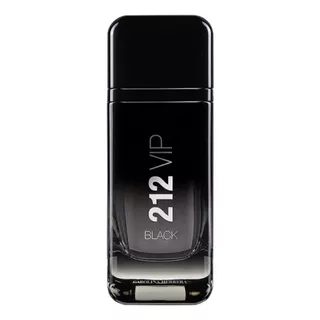 Carolina Herrera 212 Vip Black Tradicional Eau De Parfum 100 ml Para  Hombre