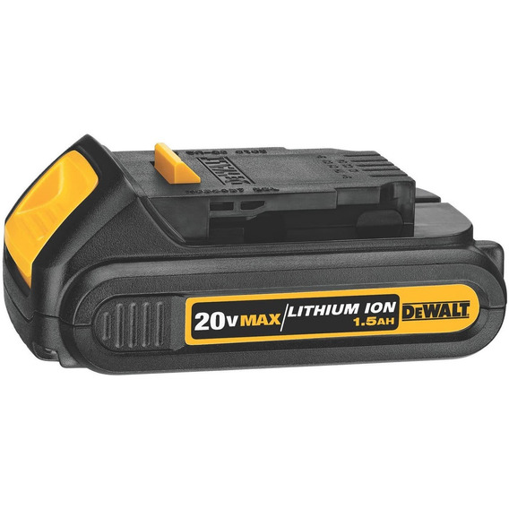 Dewalt Battery Dcb201 Batería Ion-li 20v Max* 1.5ah Color Negro