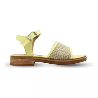 Sandalias Mujer Bajas Faja Tira Regulable Eva Bym Shoes