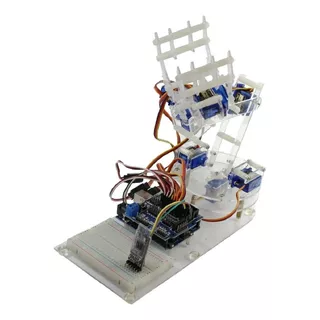 Kit Para Armar Brazo Robot 6 Dof Arduino+tutorial+código+app