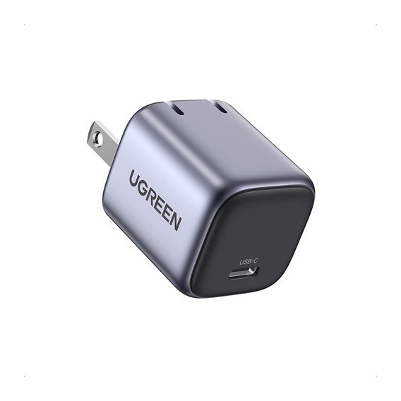 Mini Cargador Ugreen Usb C De 30w Nexode Gan iPhone/samsung 