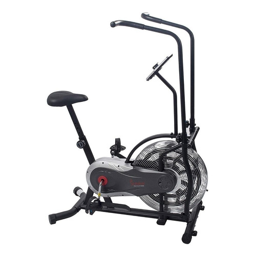 Bicicleta estática Sunny Health & Fitness SF-B2715 airbike color negro