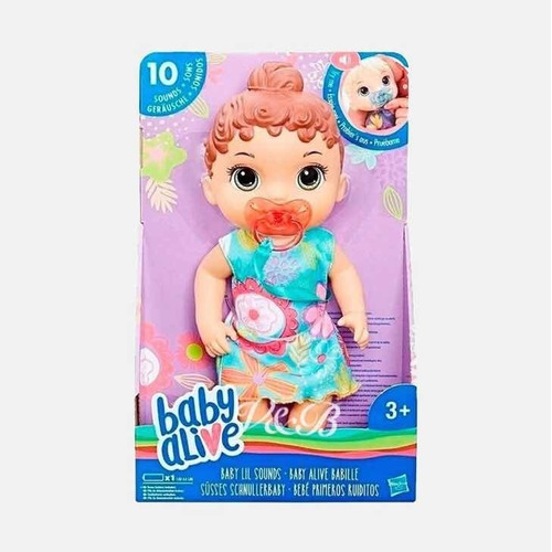 Muñeca Baby Alive Primeros Sonidos De Hasbro