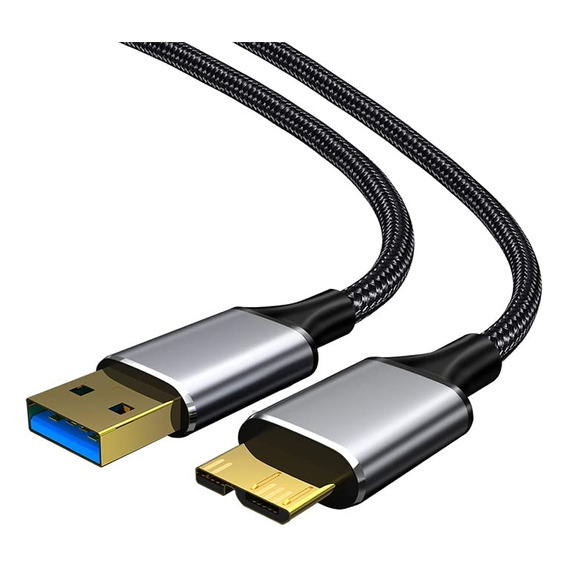 Cable De Datos Disco Duro Externo Usb 3.0 A Usb Micro B