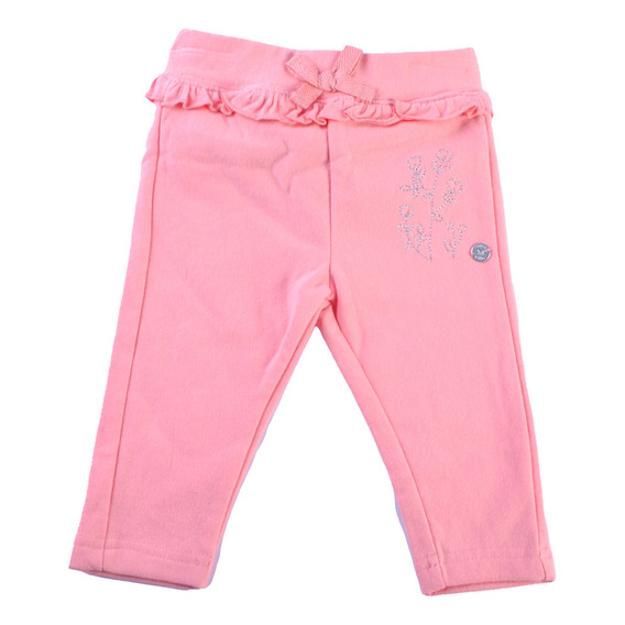 Legging Larga Lisa  Bebe Niña Rosado