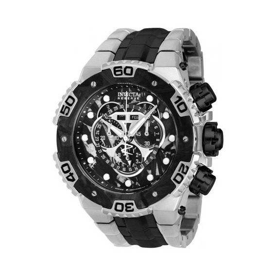 Reloj Invicta 37264 Negro, Acero Hombre